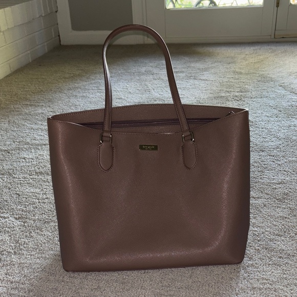 Elegant kate spade mauve Tote Bag - Picture 1 of 6